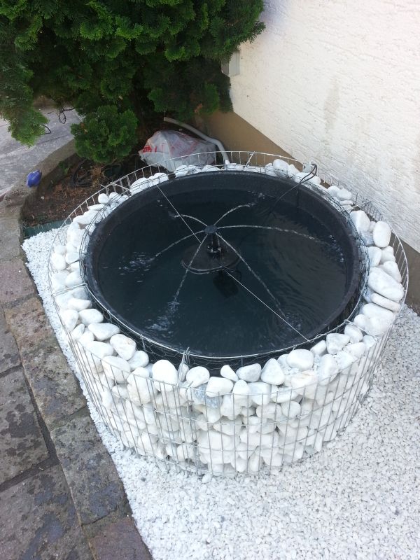 Wir bauen einen Springbrunnen